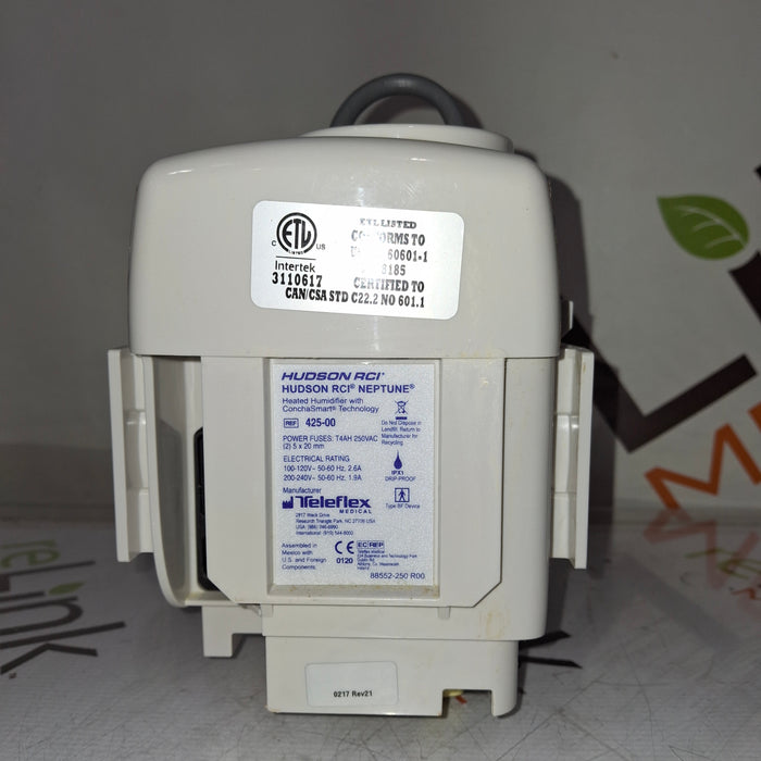 Teleflex Medical Hudson RCI Neptune Heated Humidifier
