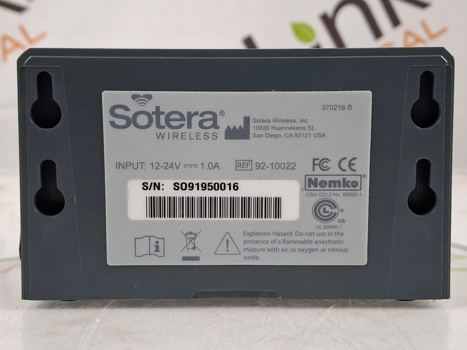 Sotera Wireless VISI Mobile 2-Position Charging Station