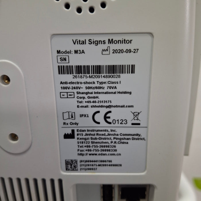 Edan M3A Vital Signs Monitor