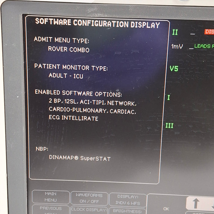 GE Healthcare Dash 4000 - GE/Nellcor SpO2 Patient Monitor