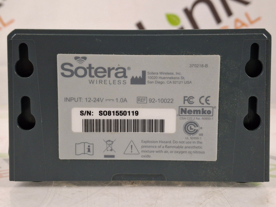 Sotera Wireless VISI Mobile 2-Position Charging Station