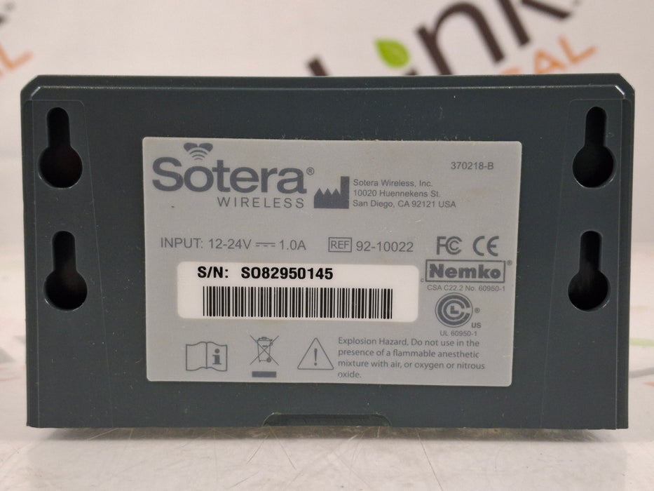 Sotera Wireless VISI Mobile 2-Position Charging Station