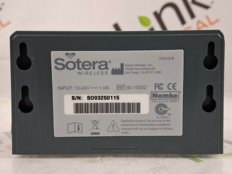 Sotera Wireless VISI Mobile 2-Position Charging Station