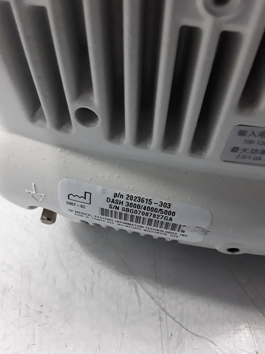 GE Healthcare Dash 5000 - GE/Nellcor SpO2 Patient Monitor