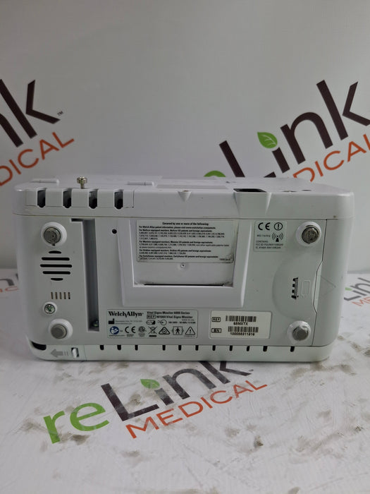 Welch Allyn Connex 6800 68MXTX - Masimo SpO2, SureTemp Vital Signs Monitor