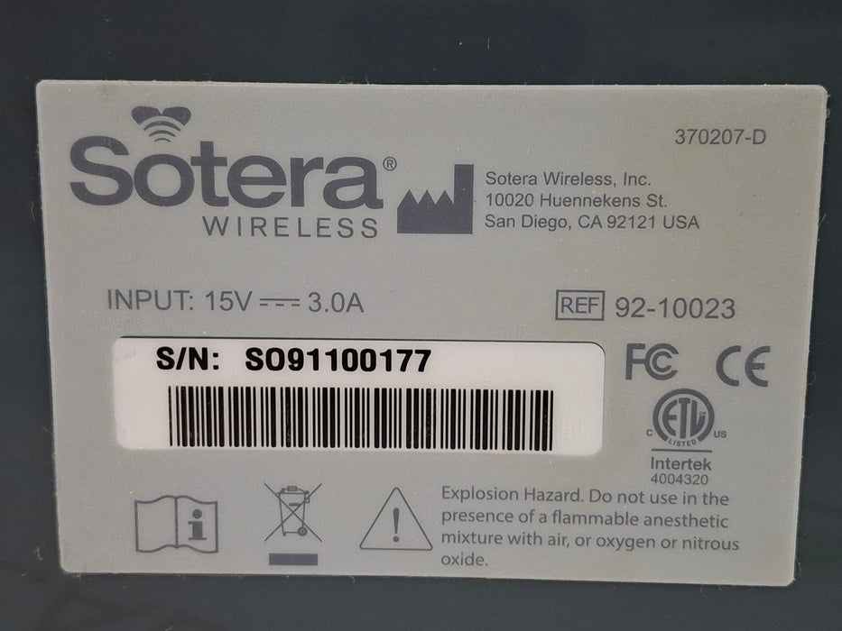 Sotera Wireless VISI Mobile 8-Position Charging Station