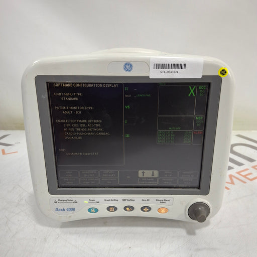 GE Healthcare GE Healthcare Dash 4000 - GE/Nellcor SpO2 Patient Monitor Patient Monitors reLink Medical