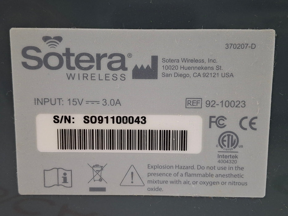 Sotera Wireless VISI Mobile 8-Position Charging Station