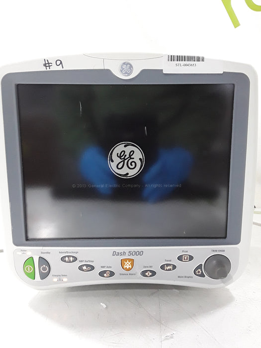 GE Healthcare Dash 5000 - GE/Nellcor SpO2 Patient Monitor
