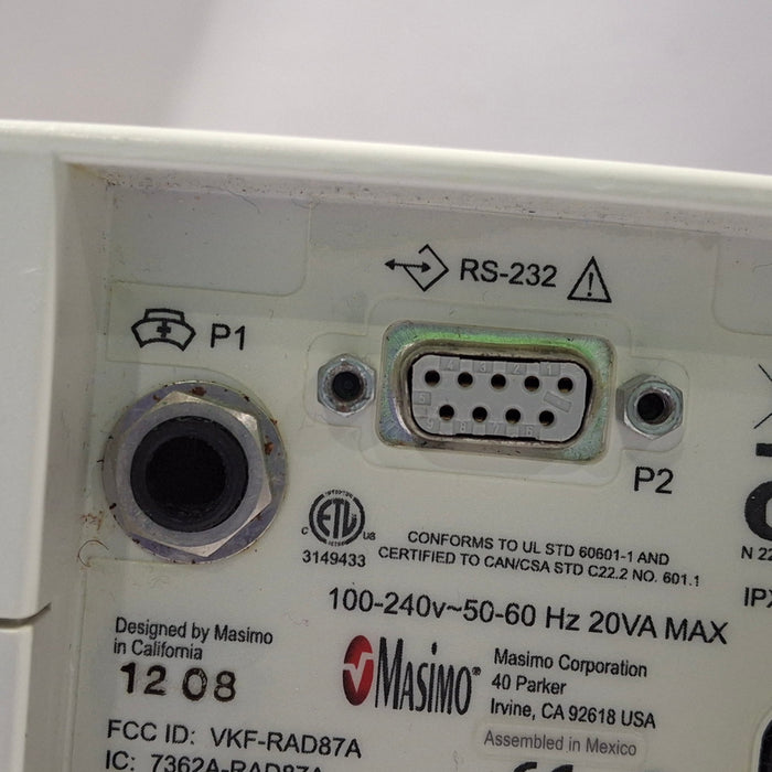 Masimo Rad 87 Rainbow Set Pulse Oximeter