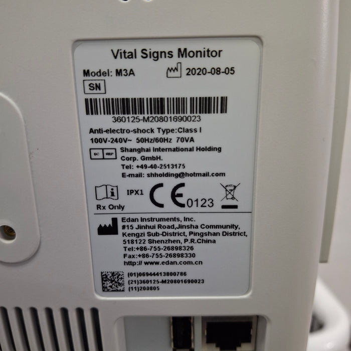 Edan M3A Vital Signs Monitor