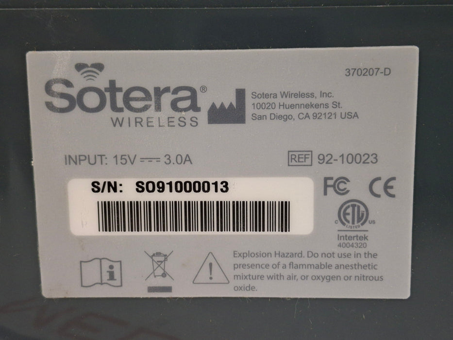 Sotera Wireless VISI Mobile 8-Position Charging Station
