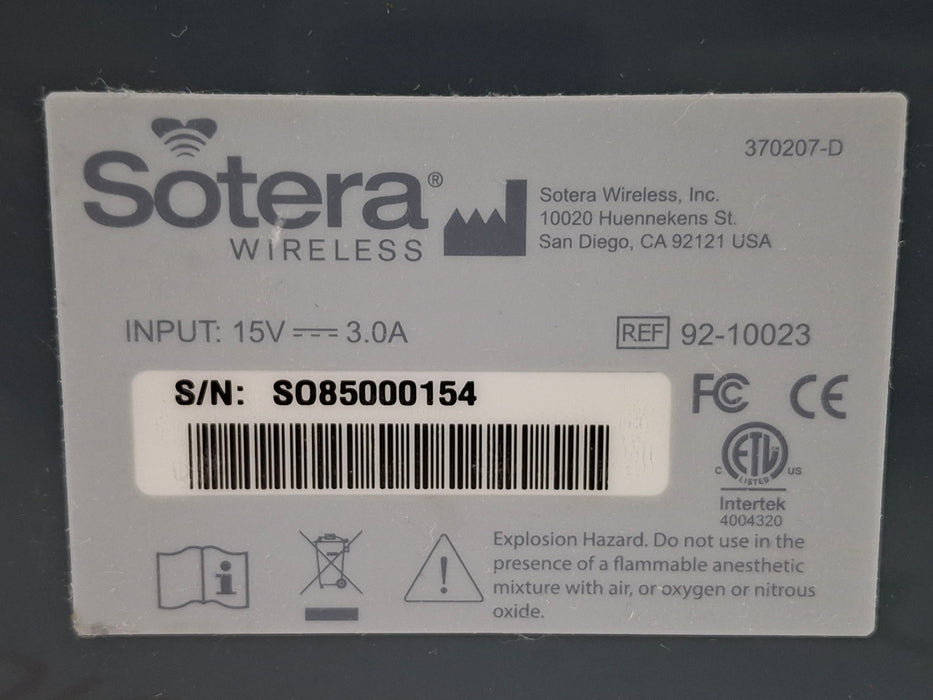 Sotera Wireless VISI Mobile 8-Position Charging Station