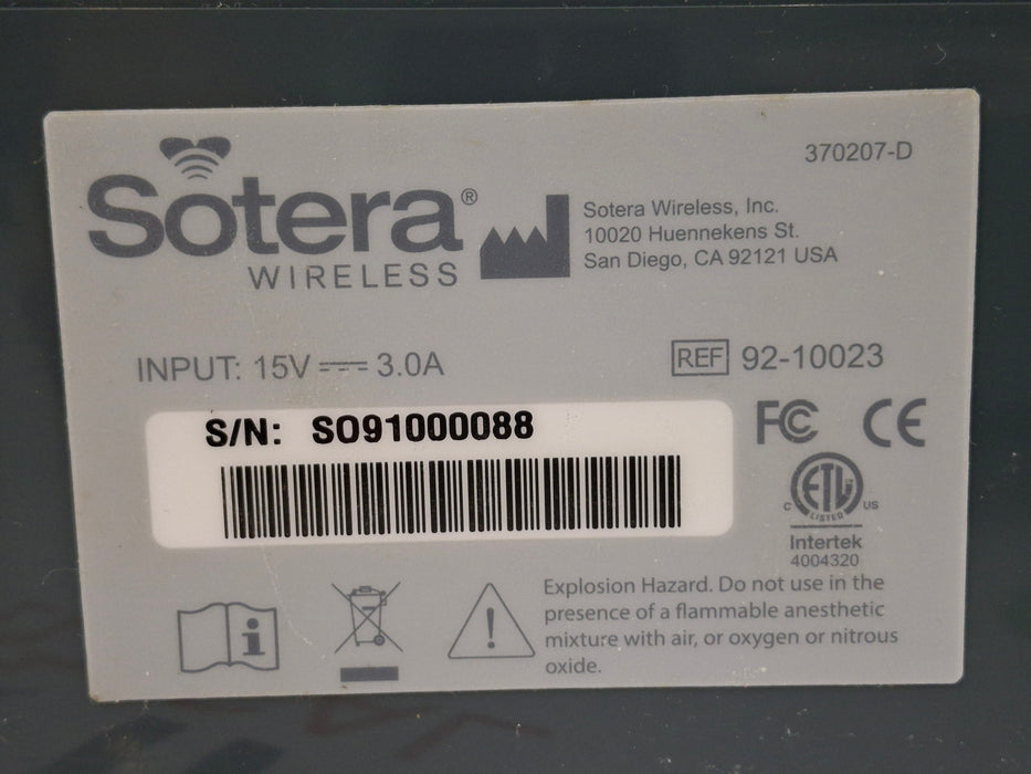 Sotera Wireless VISI Mobile 8-Position Charging Station