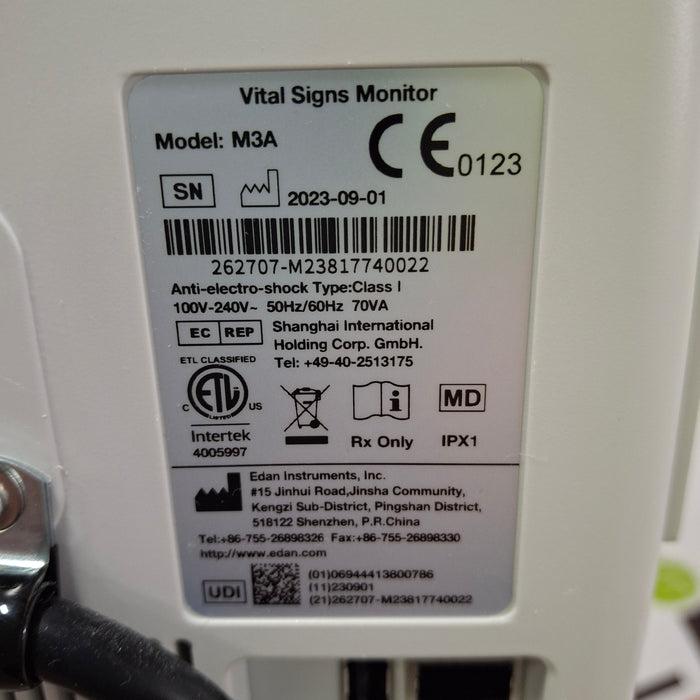 Edan M3A Vital Signs Monitor