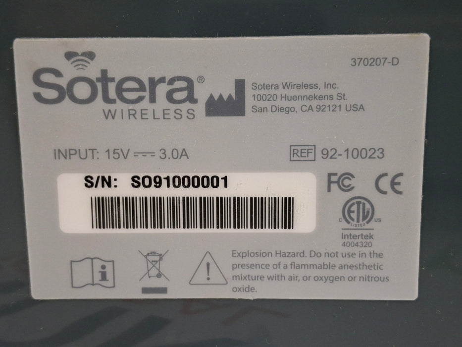 Sotera Wireless Sotera Wireless VISI Mobile 8-Position Charging Station Patient Monitors reLink Online