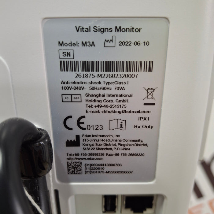 Edan M3A Vital Signs Monitor