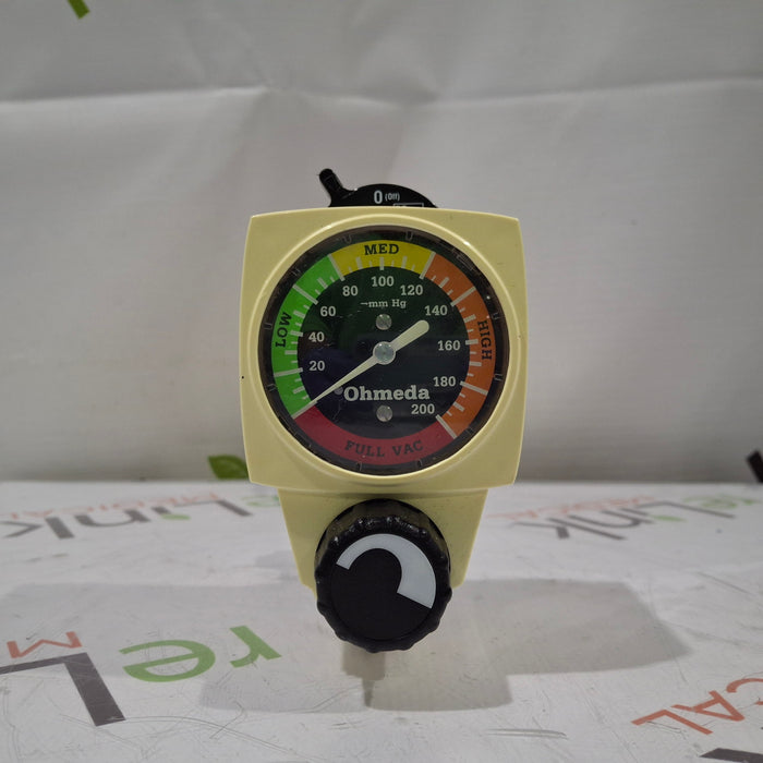 Ohmeda Medical Vacuum Regulator