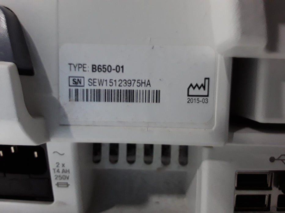 GE Healthcare Carescape B650 Patient Monitor