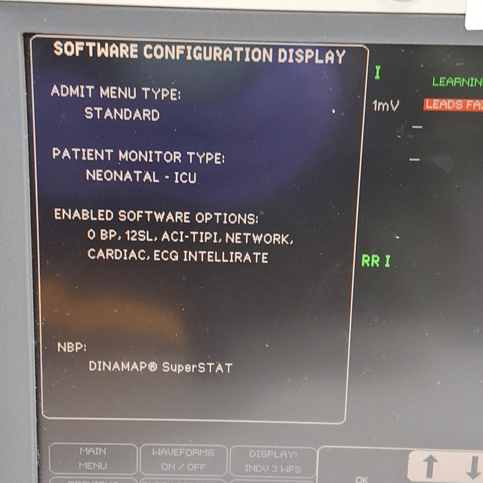 GE Healthcare Dash 4000 - GE/Nellcor SpO2 Patient Monitor