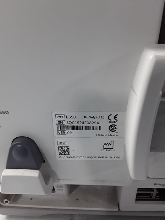 GE Healthcare Carescape B650 Patient Monitor