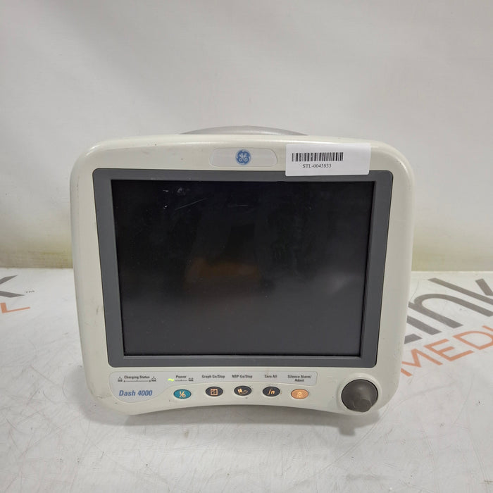 GE Healthcare Dash 4000 - GE/Nellcor SpO2 Patient Monitor