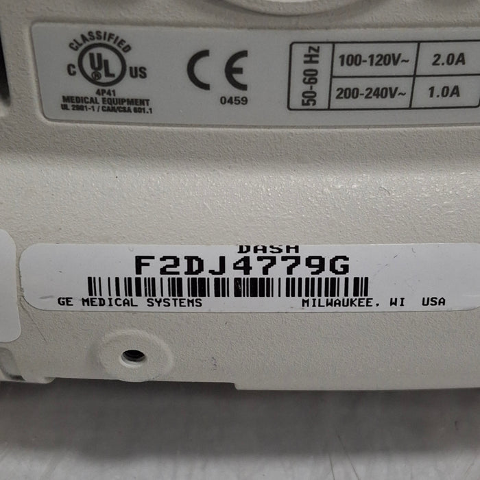 GE Healthcare Dash 4000 - GE/Nellcor SpO2 Patient Monitor