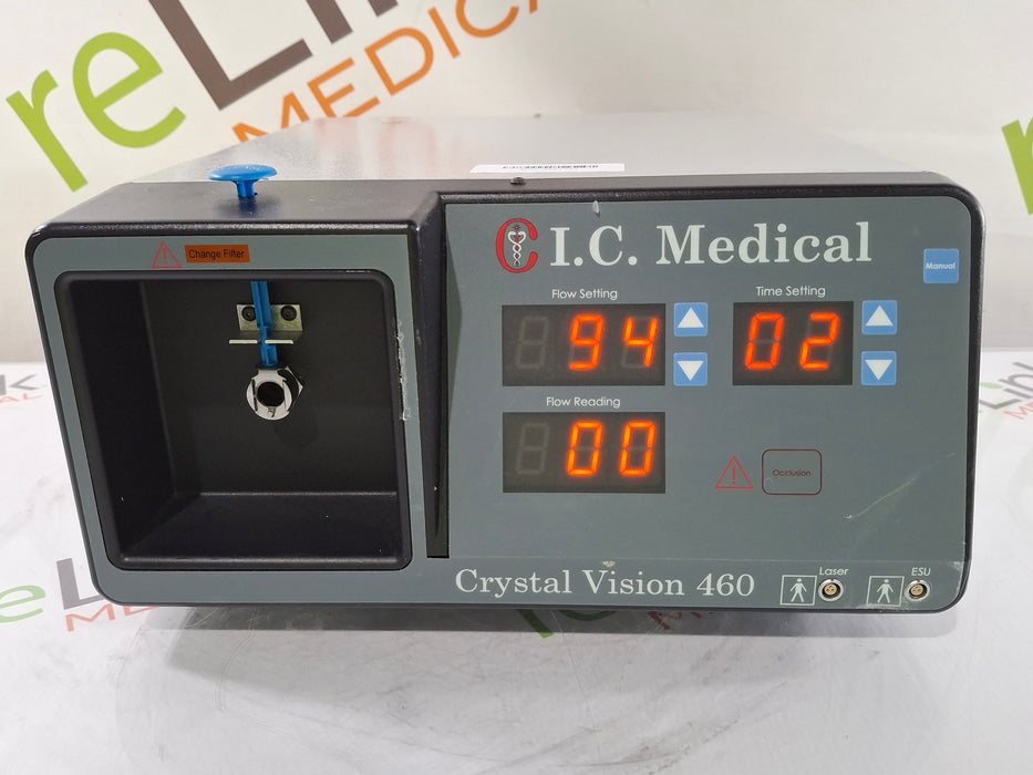 I.C. Medical, Inc. Crystal Vision 460 Smoke Evacuation System