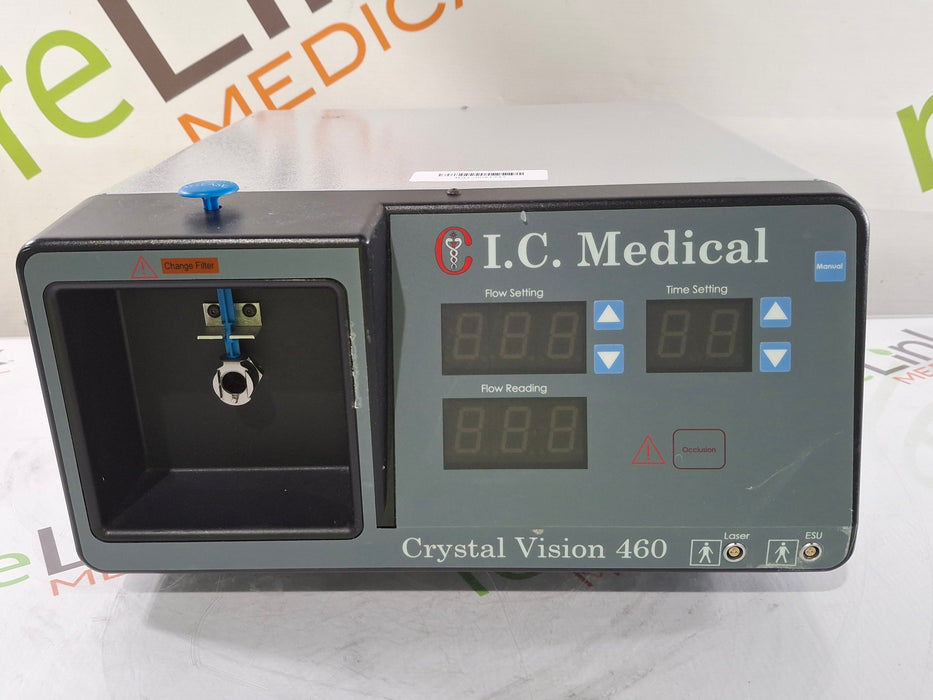 I.C. Medical, Inc. Crystal Vision 460 Smoke Evacuation System