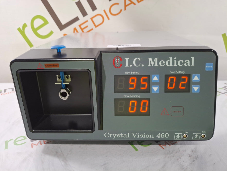 I.C. Medical, Inc. Crystal Vision 460 Smoke Evacuation System