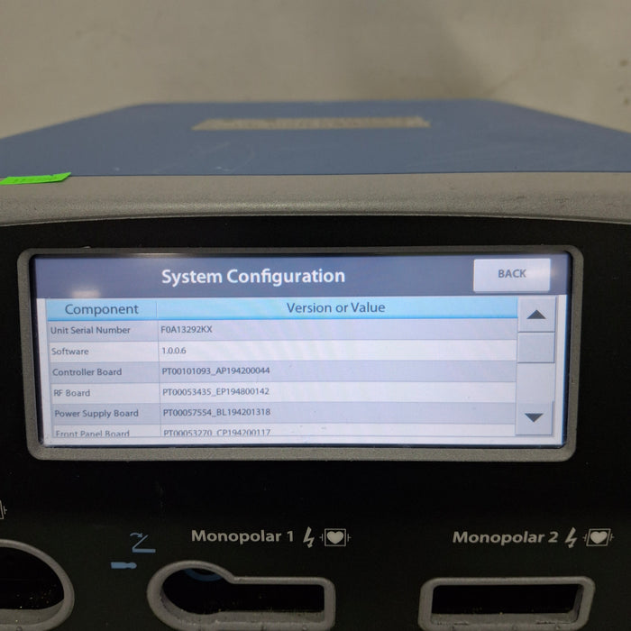 Covidien FX8 Electrosurgical Unit