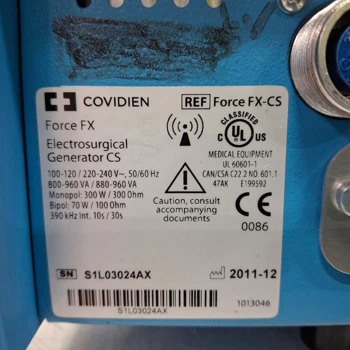 Covidien Force FX-CS Electrosurgical Unit