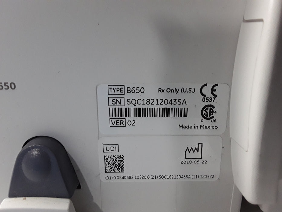 GE Healthcare Carescape B650 Patient Monitor