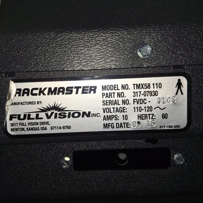 Full Vision TMX58 Trackmaster Stress Test Treadmill