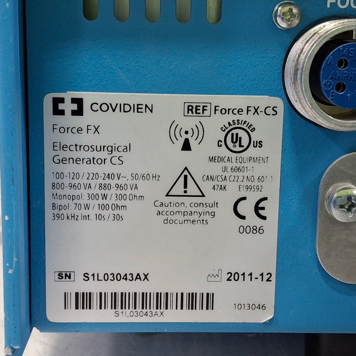Covidien Force FX-CS Electrosurgical Unit