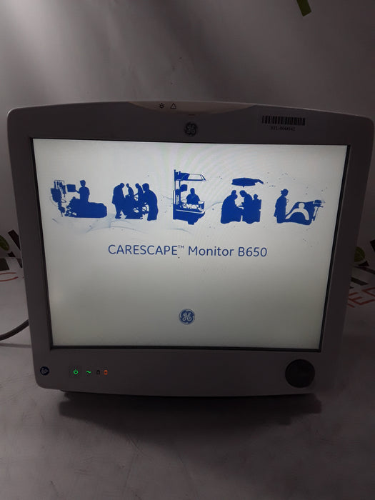 GE Healthcare Carescape B650 Patient Monitor