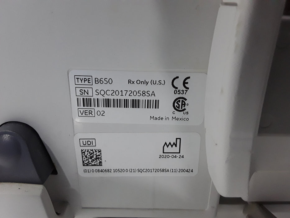 GE Healthcare Carescape B650 Patient Monitor