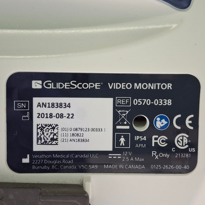 Verathon Medical, Inc Glidescope Video Laryngoscope