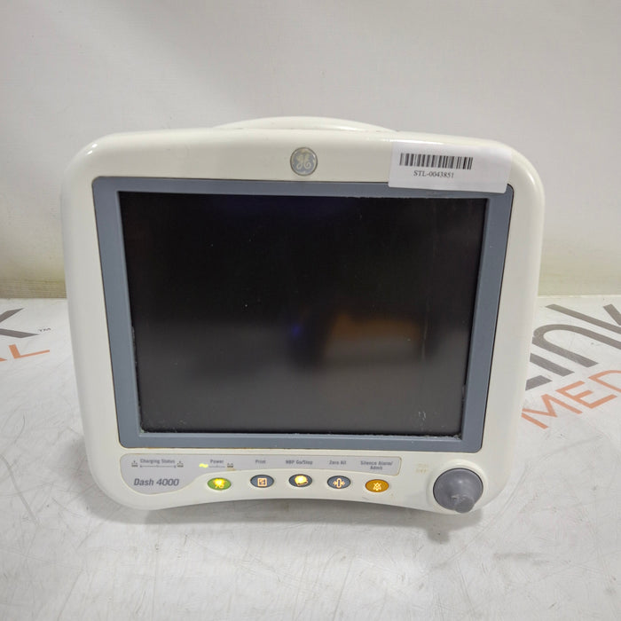 GE Healthcare Dash 4000 - GE/Nellcor SpO2 Patient Monitor
