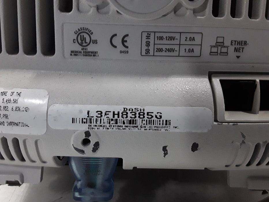 GE Healthcare Dash 4000 - GE/Nellcor SpO2 Patient Monitor