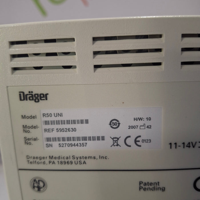 Draeger Medical R50 Recorder