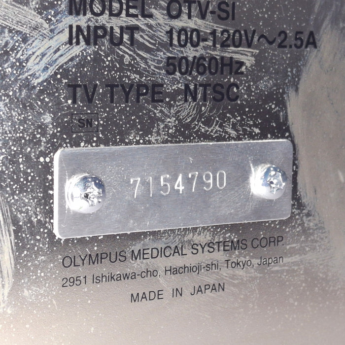 Olympus OTV-SI Video Endoscopy Camera