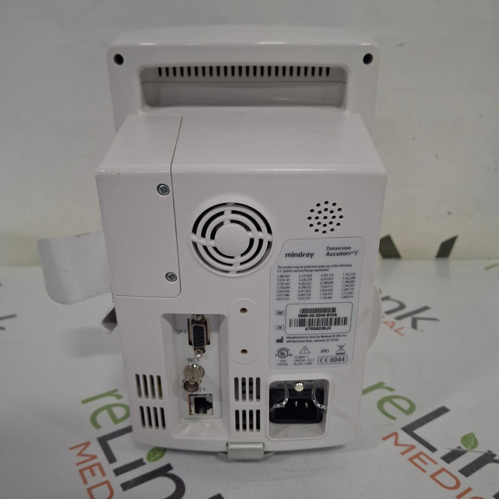 Mindray Datascope Accutorr V Vital Signs Monitor