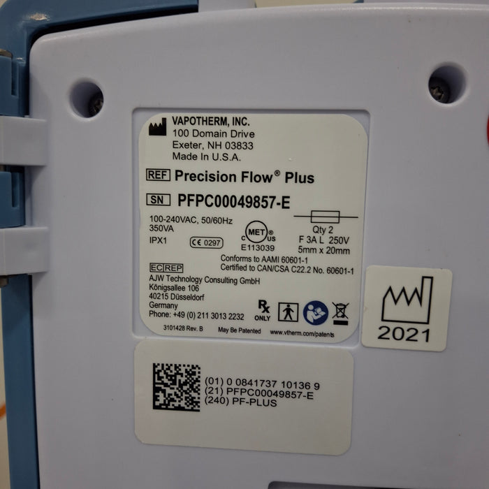 Vapotherm Precision Flow Plus Meter Humidifier