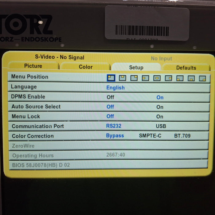 Karl Storz 26" LED HD Surgical Display