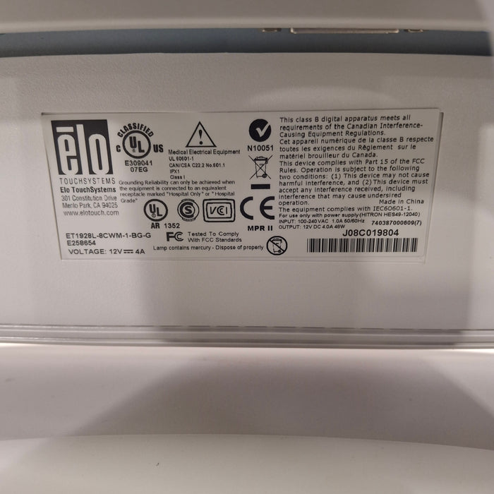 Elo Touch Solutions ET1928L Touch Screen Monitor