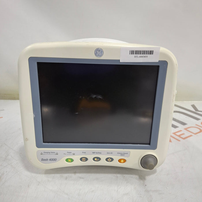 GE Healthcare Dash 4000 - GE/Nellcor SpO2 Patient Monitor