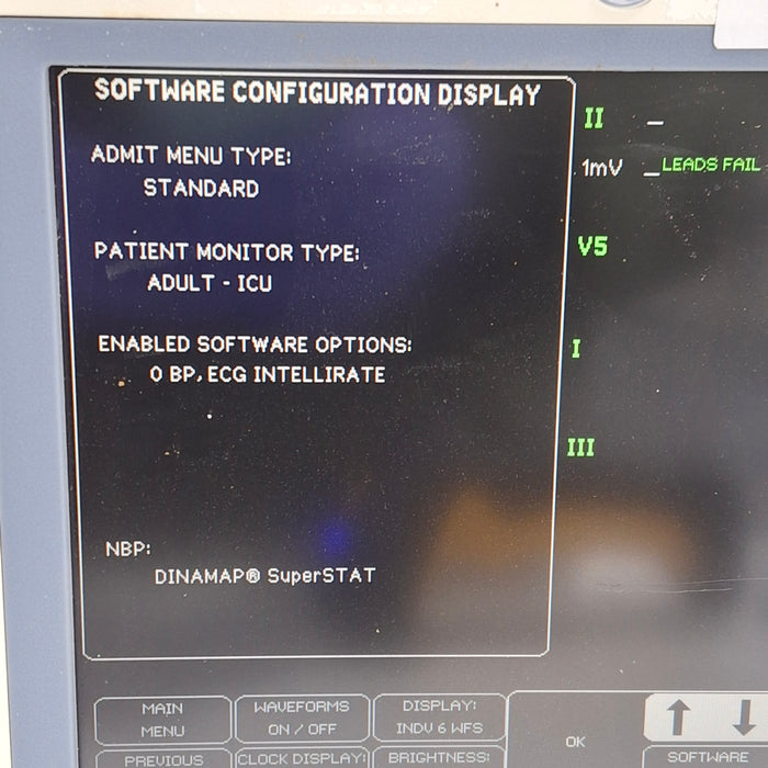 GE Healthcare Dash 4000 - GE/Nellcor SpO2 Patient Monitor
