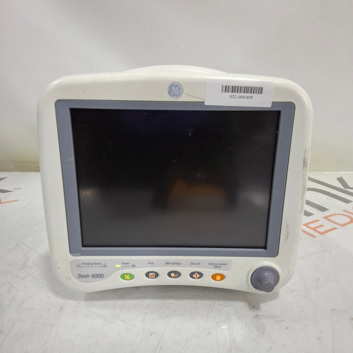 GE Healthcare Dash 4000 - GE/Nellcor SpO2 Patient Monitor