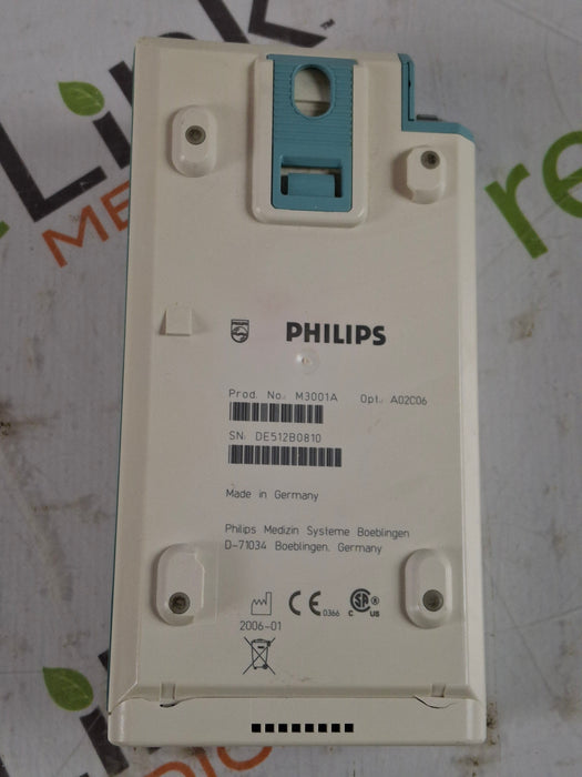 Philips M3001A-A02C06 OxiMax SpO2, NIBP, ECG, Temp, IBP MMS Module
